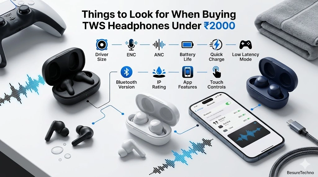Things to Look for When Buying TWS Headphones for Under 2000