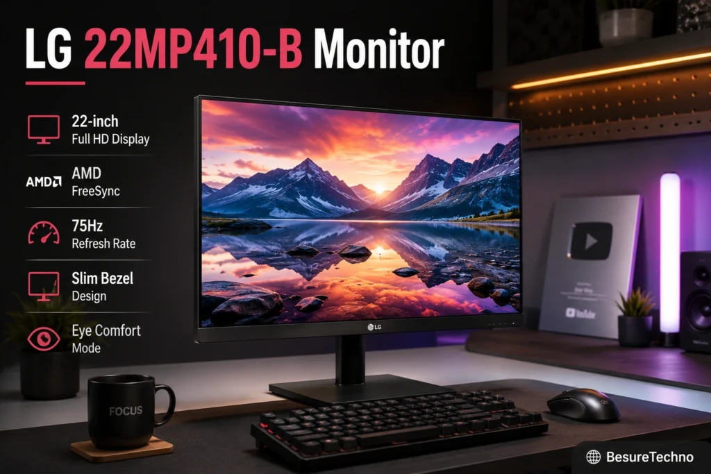LG 22MP410-B Monitor