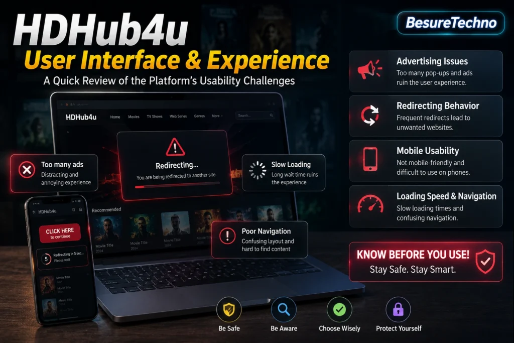 HDHub4u User Interface & Experience