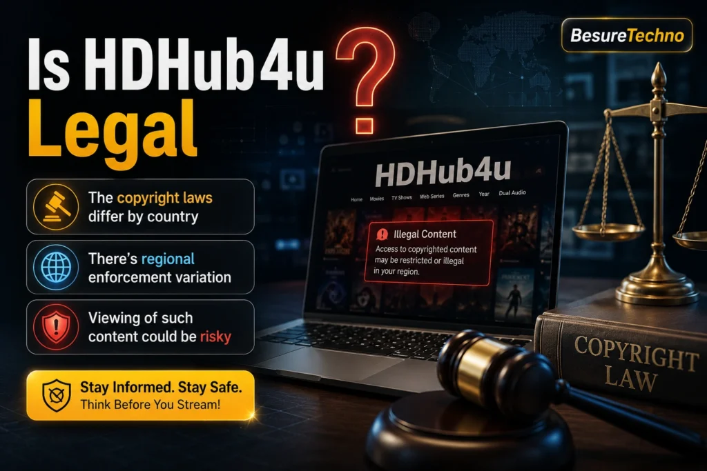 Is HDHub4u Legal