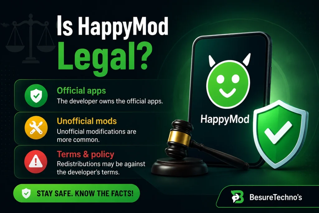 Is HappyMod Legal