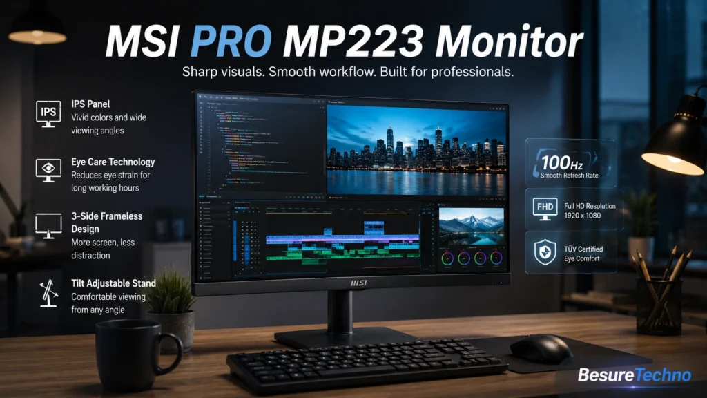 MSI PRO MP223 Monitor