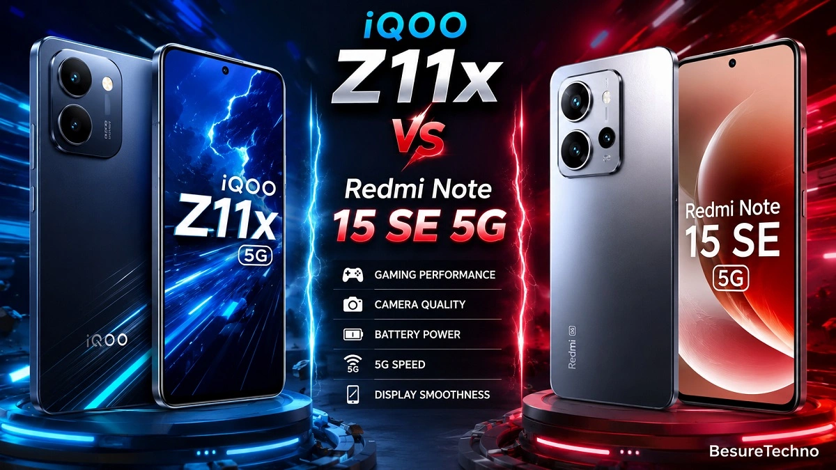 iQOO Z11x vs Redmi Note 15 SE 5G
